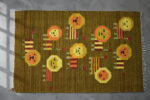 Lewki Woven Tapestry, designed by Maria Janowska for the Wielkopolska Artistic Industry Workers’ Cooperative, Poland, 1970s