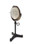 Optical lens on a cast iron stand, 19th century