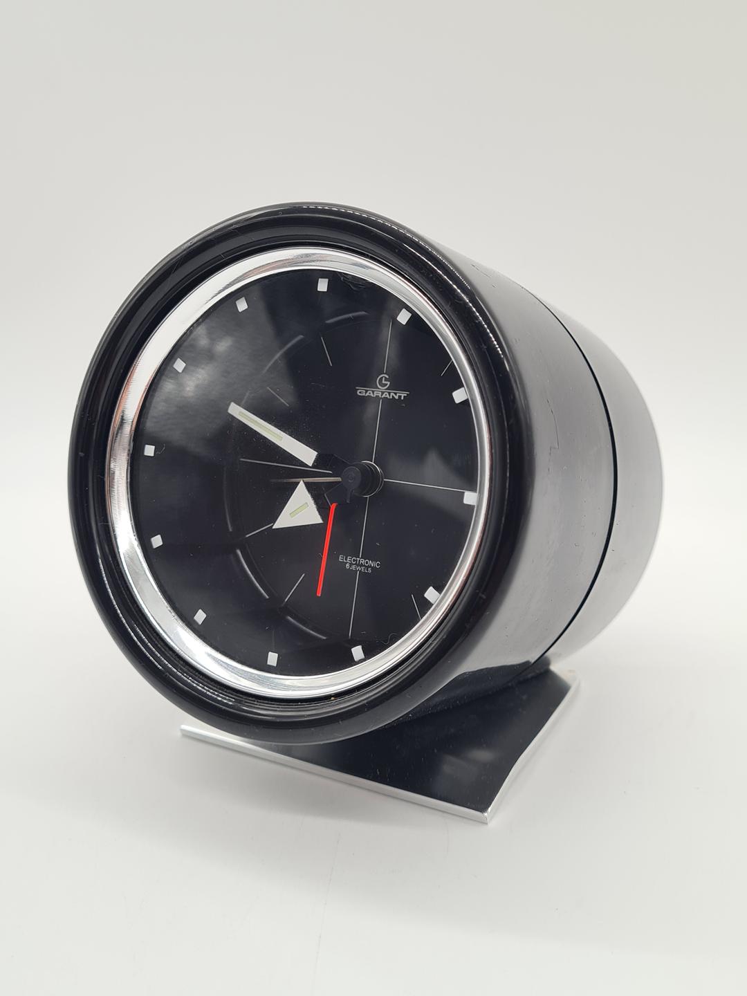 Zegar Space Age, Garant Electronic 6 Jewels, Japonia, lata 60