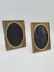 Brass photo frames, 1940s