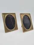 Brass photo frames, 1940s