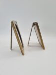 Brass photo frames, 1940s