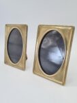 Brass photo frames, 1940s