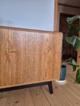 Vintage veneered chest of drawers, designed by Landsman&Nepozitek, Jitona, Czechoslovakia, 1960s