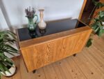 Vintage veneered chest of drawers, designed by Landsman&Nepozitek, Jitona, Czechoslovakia, 1960s