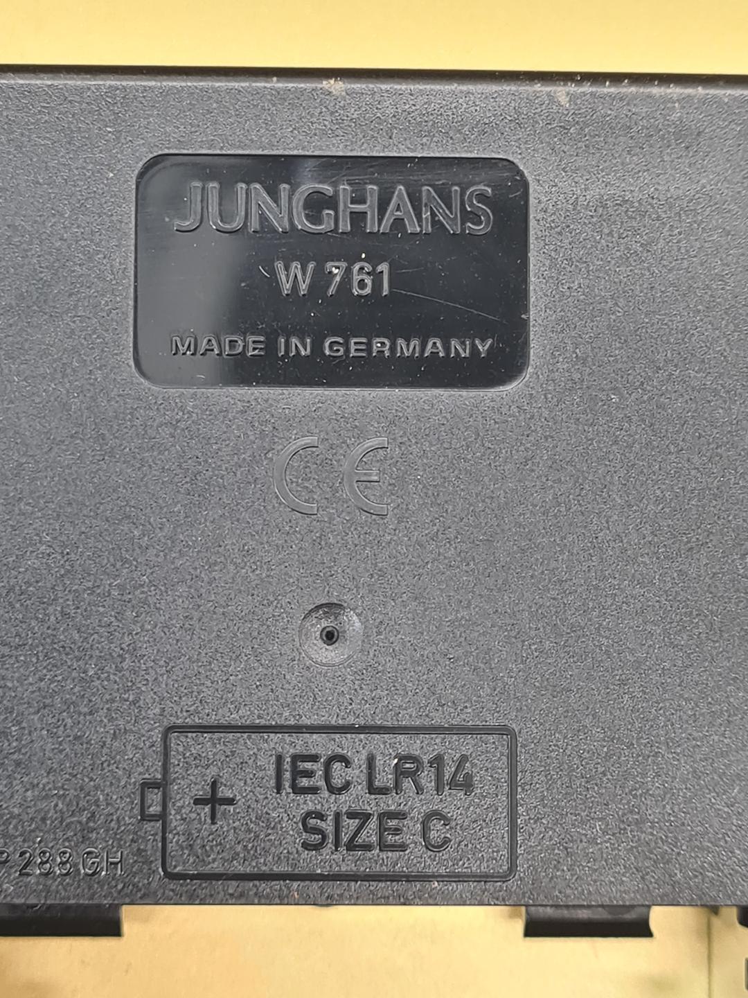 Zegar stołowy vintage, Junghans Mega, Niemcy, lata 90