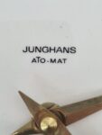 Ceramiczny zegar ścienny Ato-Mat, prod. Junghans, Niemcy, lata 70