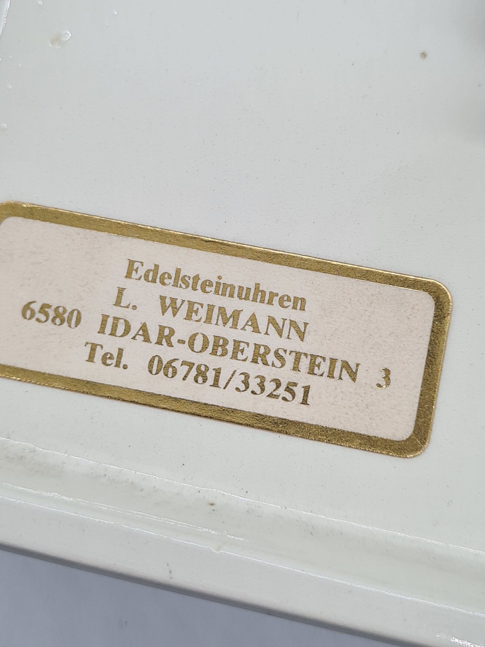 Ceramiczny zegar ścienny Ato-Mat, prod. Junghans, Niemcy, lata 70