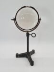 Optical lens on a cast iron stand, 19th century