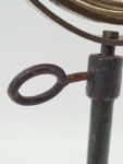 Optical lens on a cast iron stand, 19th century