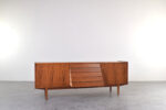 Sideboard vintage Trio, proj. Nils Jonsson, prod. Hugo Troeds, Szwecja, lata 60