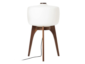 Lampa podłogowa vintage, ULUV, Czechosłowacja, lata 60