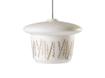 Lampa wisząca, Valasske Mezirici, Czechosłowacja, lata 60
