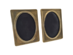 Brass photo frames, 1940s