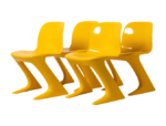 Z-Stuhl chairs, designed by Ernst Moeckl, VEB Petrochemisches Kombinat Schwedt, Germany, 1960s