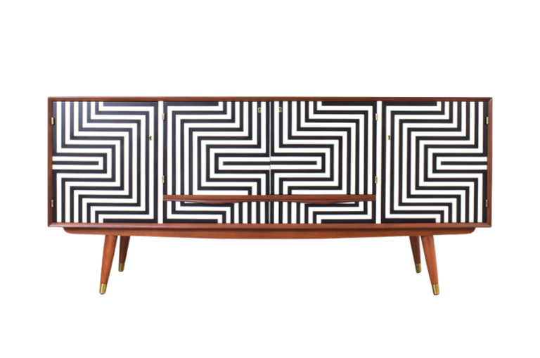 Tekowy sideboard vintage, prod. Sven Andersen Møbelfabrikk, Norwegia, lata 60