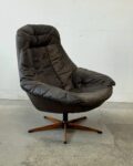 Swivel armchair “Silhouette”, designed by Henry Walter Klein, Bramin Møbler, Denmark, 1970s