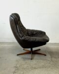 Swivel armchair “Silhouette”, designed by Henry Walter Klein, Bramin Møbler, Denmark, 1970s