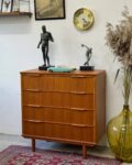 Teak chest of drawers, Denmark, 1960s/70s