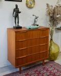 Teak chest of drawers, Denmark, 1960s/70s