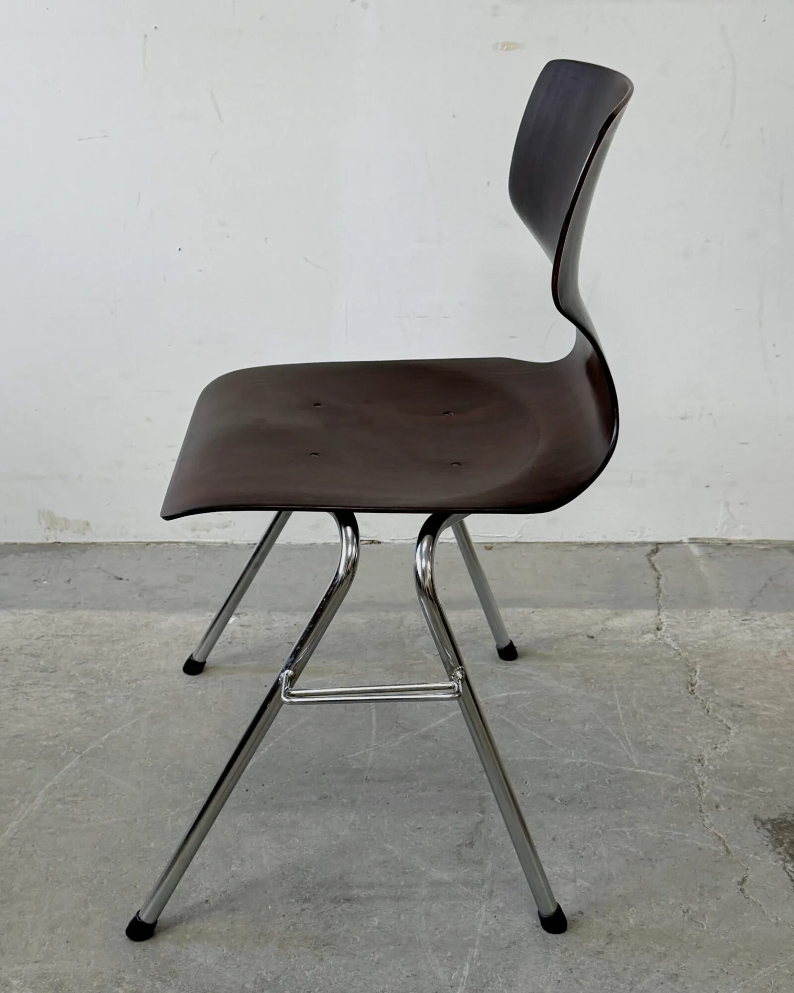 Set of 4 chairs, Pagholz, Germany, 1960s