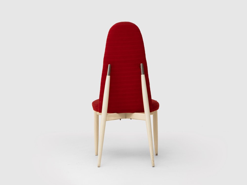 Set of 4 vintage chairs, designed by Miroslav Navratil, Czechoslovakia, 1970s
