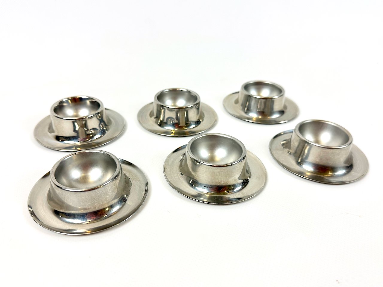 Set of 6 egg cups, Quist, Germany, 1970s