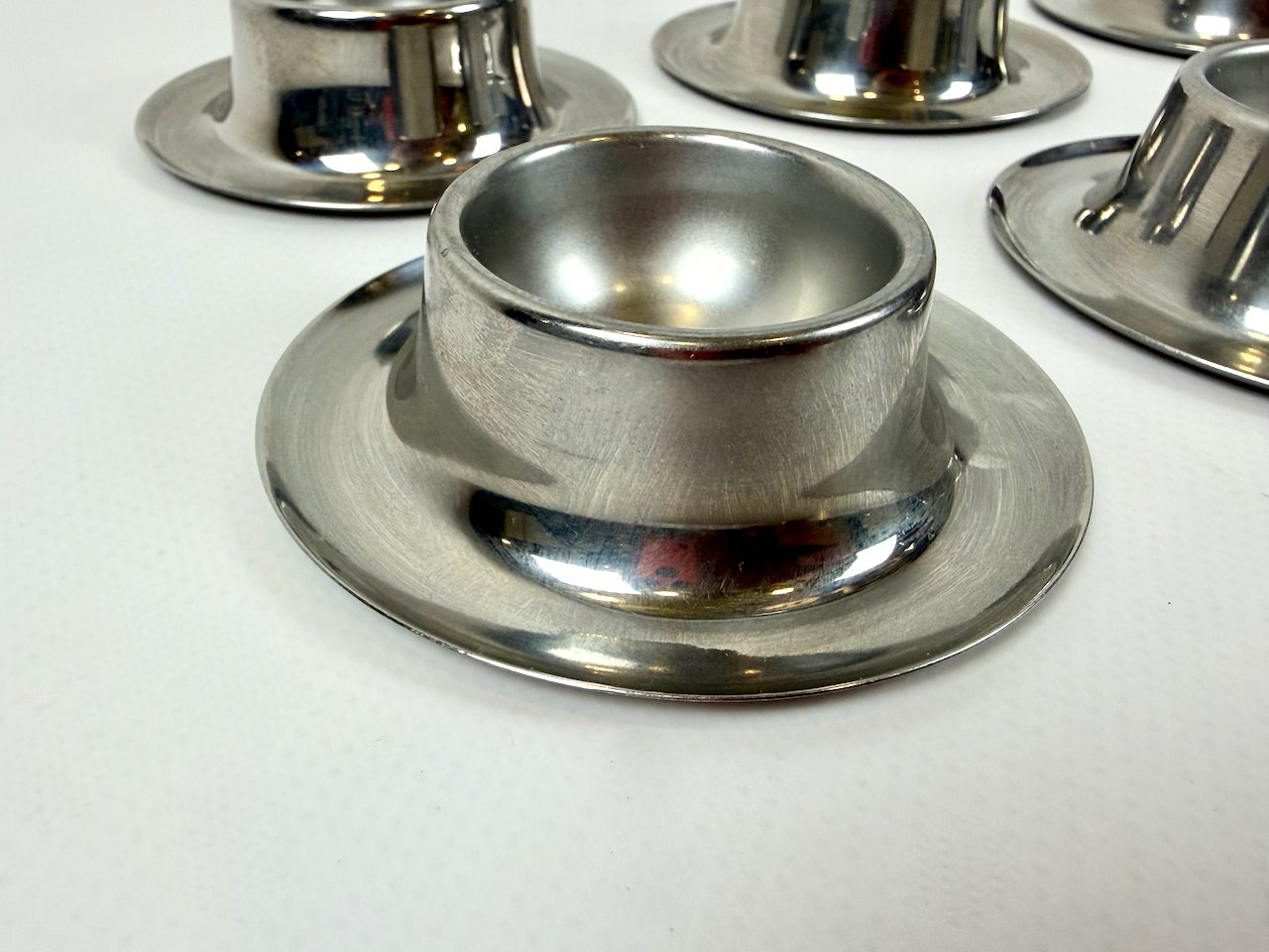Set of 6 egg cups, Quist, Germany, 1970s