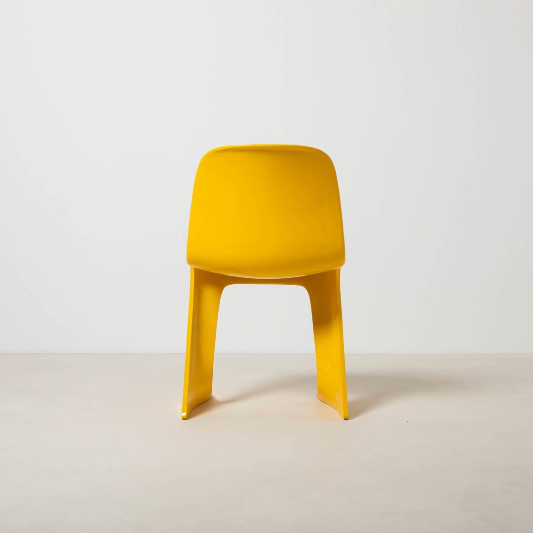 Z-Stuhl chairs, designed by Ernst Moeckl, VEB Petrochemisches Kombinat Schwedt, Germany, 1960s
