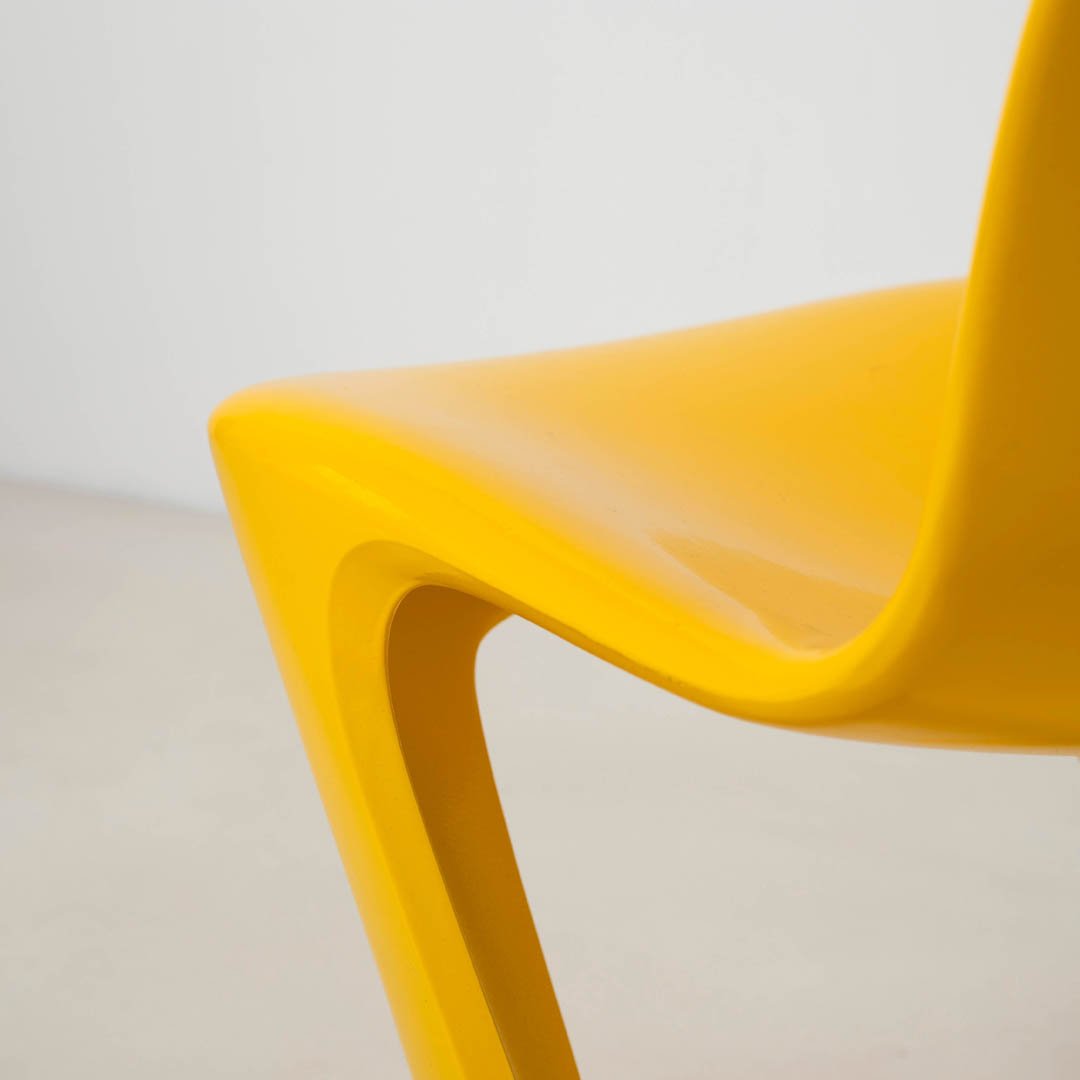 Z-Stuhl chairs, designed by Ernst Moeckl, VEB Petrochemisches Kombinat Schwedt, Germany, 1960s