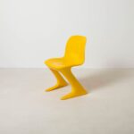 Z-Stuhl chairs, designed by Ernst Moeckl, VEB Petrochemisches Kombinat Schwedt, Germany, 1960s