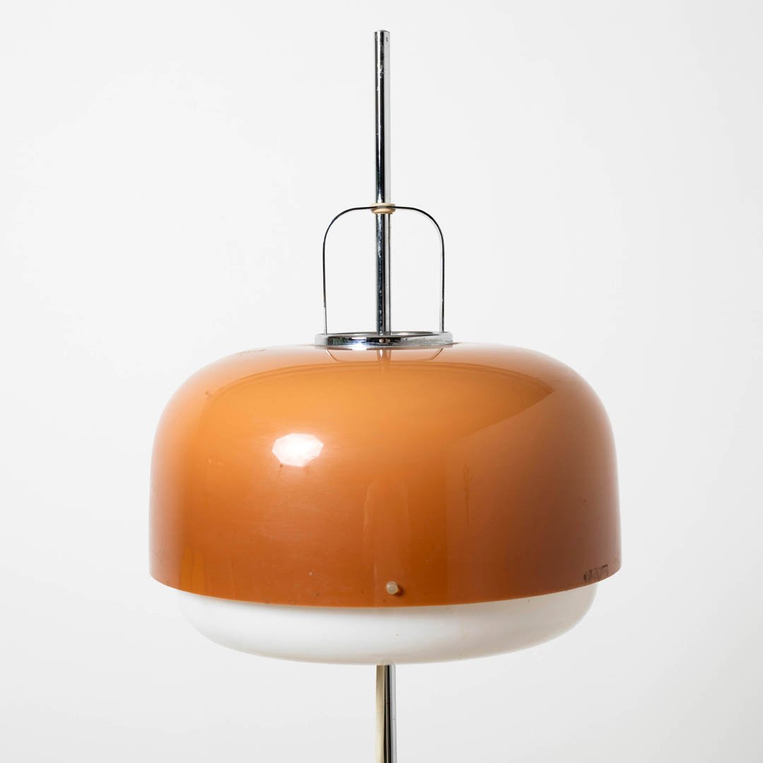 Medusa floor lamp, designed by Luigi Massoni, MEBLO, Yugoslavia, 1970s