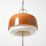 Medusa floor lamp, designed by Luigi Massoni, MEBLO, Yugoslavia, 1970s