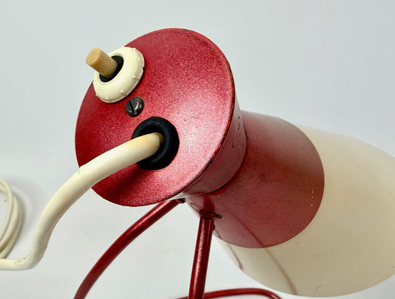 Lampa vintage, proj. Josef Hurka, Napako, Czechosłowacja, lata 50