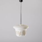 Lampa wisząca, Valasske Mezirici, Czechosłowacja, lata 60