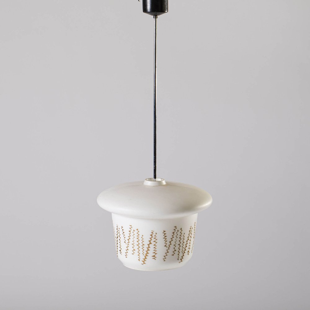 Lampa wisząca, Valasske Mezirici, Czechosłowacja, lata 60