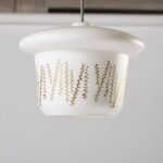 Lampa wisząca, Valasske Mezirici, Czechosłowacja, lata 60