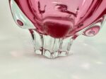 Glass bowl, designed by Josef Hospodka, Chribska, Czechoslovakia, 1960s
