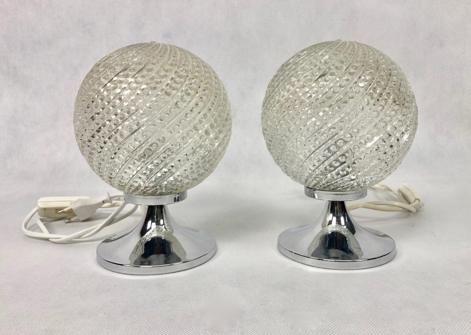 Para lamp vintage, Otto Leuchten, Niemcy, lata 70