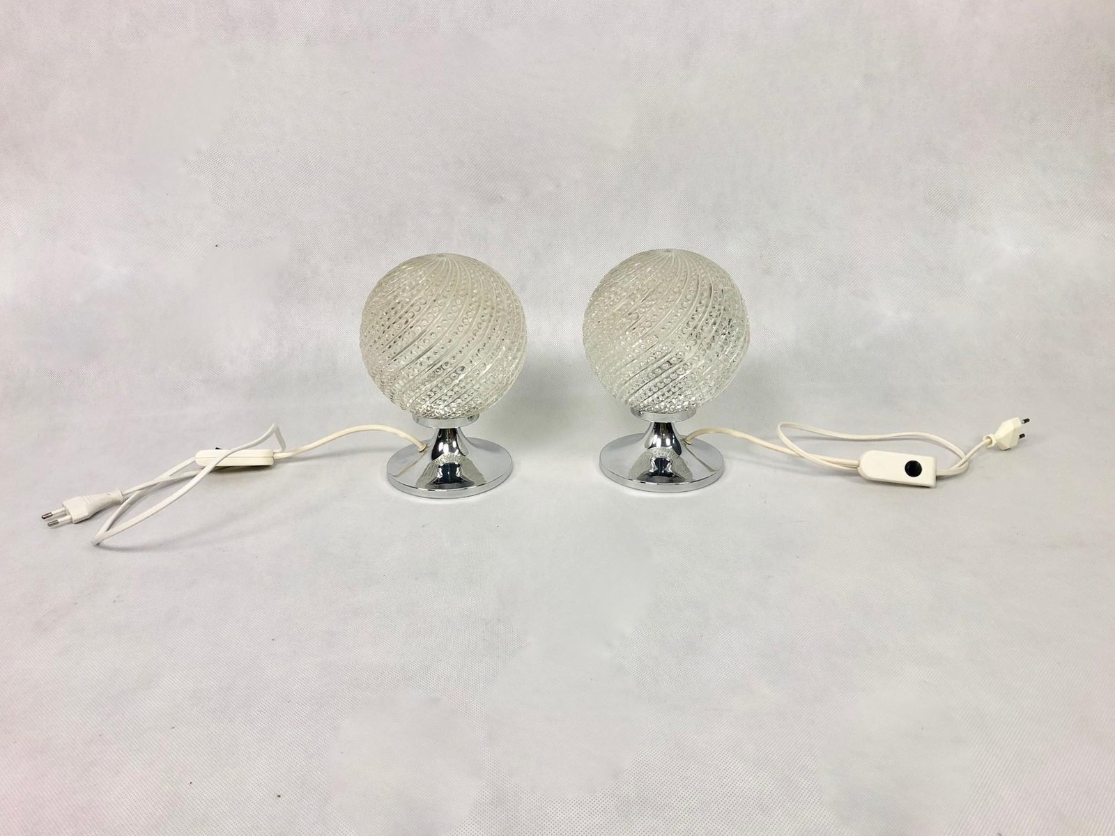 Para lamp vintage, Otto Leuchten, Niemcy, lata 70