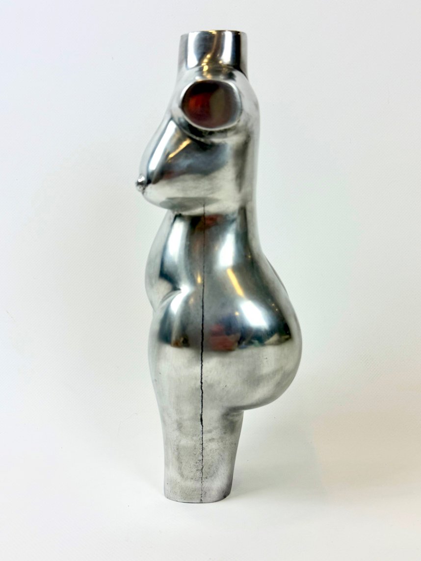 Rzeźba z aluminium, Szwecja, lata 50