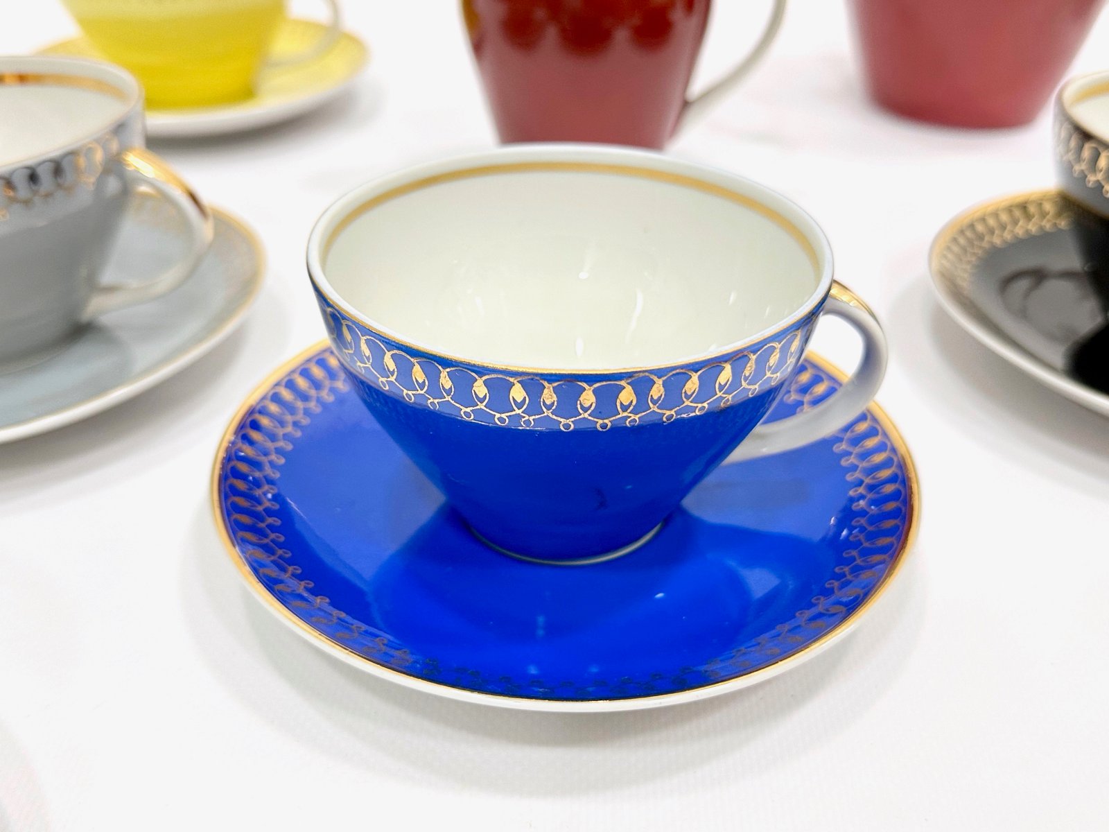 Coffee service for 12 people, designed by Wincenty Potacki, ZPS Karolina, Poland, 1960s
