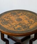 Coffee table with copper top, VAD Trevarefabrikk, Norway, 1960s