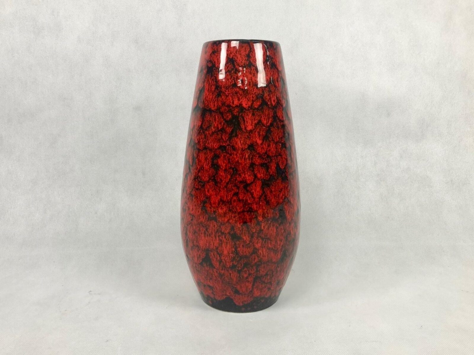 Szkliwiony wazon ceramiczny vintage, Scheurich, Niemcy, lata 70