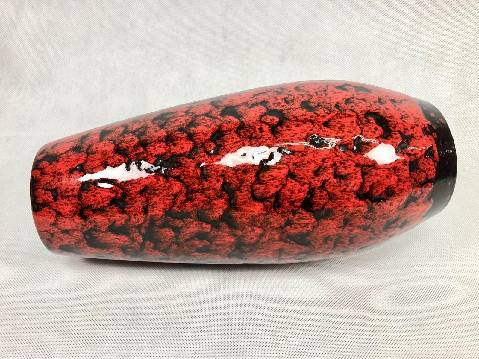 Szkliwiony wazon ceramiczny vintage, Scheurich, Niemcy, lata 70