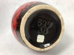 Szkliwiony wazon ceramiczny vintage, Scheurich, Niemcy, lata 70