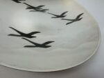 Ikora wall plate with a wild goose motif, WMF, Germany, 1960s