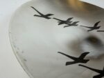 Ikora wall plate with a wild goose motif, WMF, Germany, 1960s