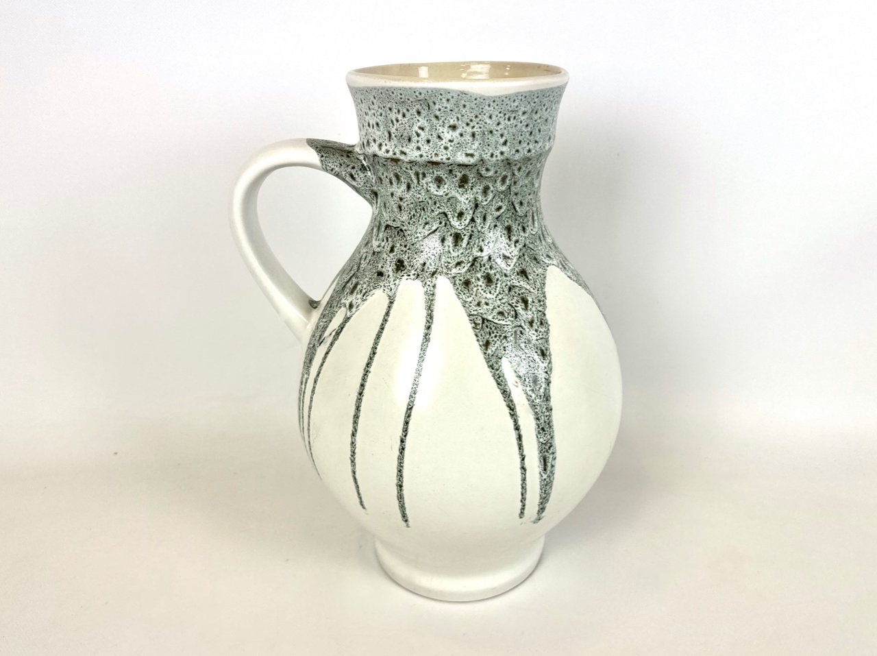Fat Lava vase, Keramicke Zavody Teplice, Czechoslovakia, 1960s