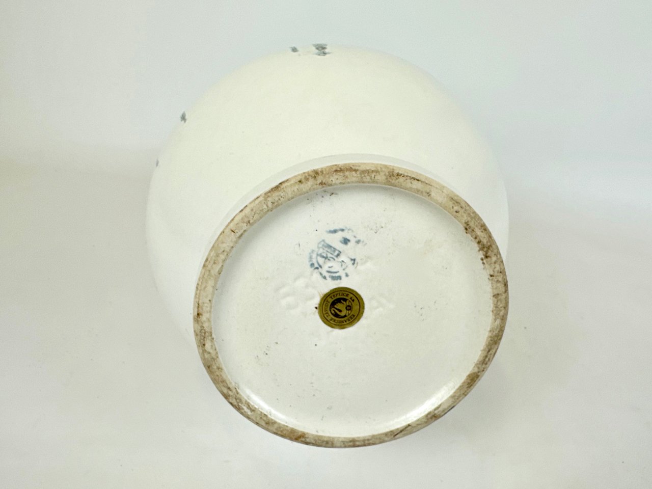 Fat Lava vase, Keramicke Zavody Teplice, Czechoslovakia, 1960s